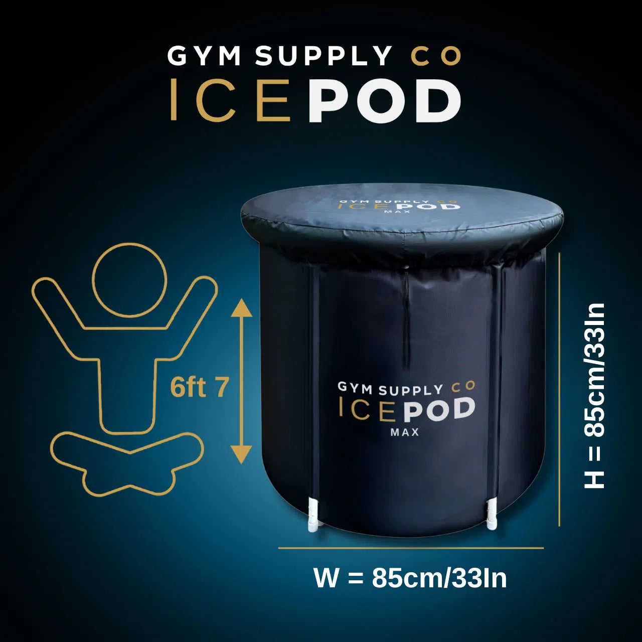 IcePOD MAX® - Portable Ice Bath