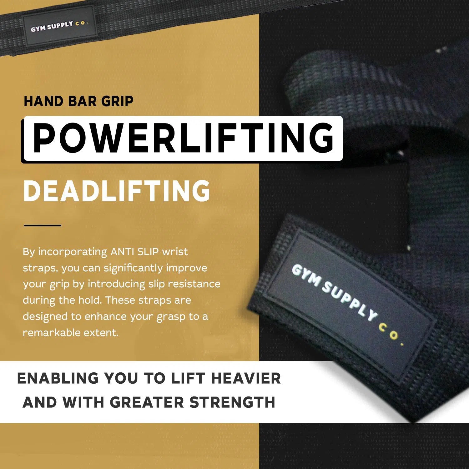 Premium Resistance Series Lifting Straps